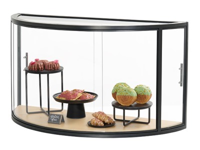 Logan Curved Bakery Case