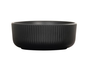 Arista 30 oz Black Soup Bowl