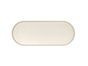 Arista 20x8 Ivory Oval Platter
