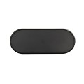 Arista 20x8 Black Oval Platter