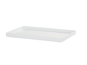 12x20x1 White Melamine Tray