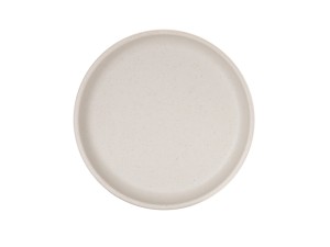 Isla 6" Ivory Speckle Plate