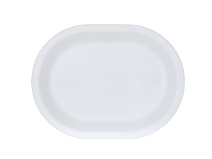 Isla 12x16 White Plate