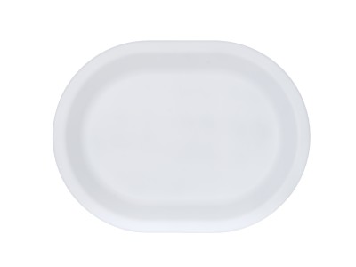 Isla 12x16 White Plate