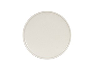 Sorelle 6" White and Ivory Speckle Plate