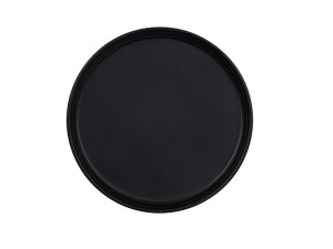 Cove 8" Black Plate