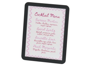 Melrose 8.5x11 Sign Holder