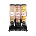 Black Free Flow 5 Liter, 5 Canister Cereal Dispenser