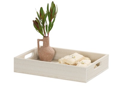 Vista Tray with Handles-Coastal