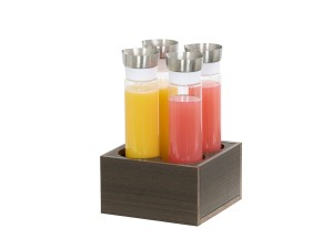 Vista 4 Section Carafe Cooler - Mocha