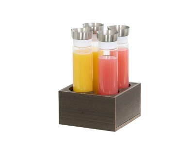 Vista 4 Section Carafe Cooler - Mocha