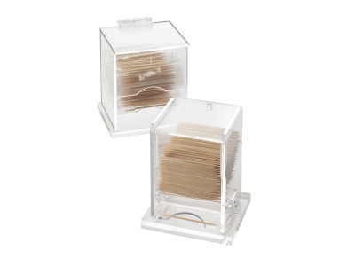 Classic Toothpick Dispenser 3 3/4" x 3 1/4" x 5 1/4"