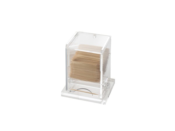 Classic Toothpick Dispenser 4 1/2" x 3 1/2" x 5 1/4"