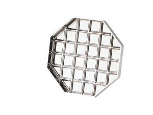 Classic 6" Chrome Octagonal Drip Tray