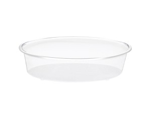 Turn N Serve Clear Deep Tray for 10" Cal-Mil Sample Dome Covers
