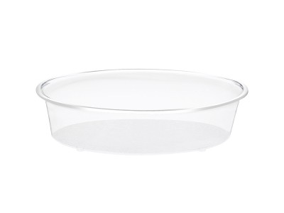 Turn N Serve Clear Deep Tray for 10" Cal-Mil Sample Dome Covers