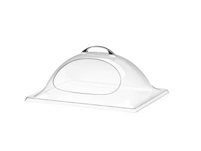Classic Clear Dome Display Cover with Single Side Opening - 10" x 12" x 4 1/2"
