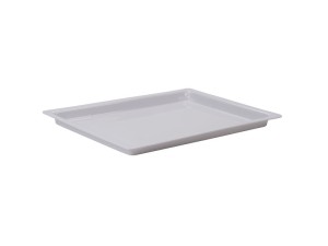 13" x 18" Shallow White Bakery Tray