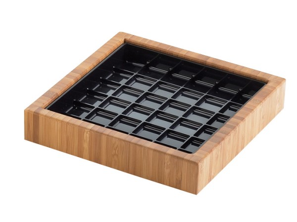 Bamboo Drip Tray 6" x 6"