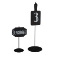 Black Write-On Sign Holder - 5