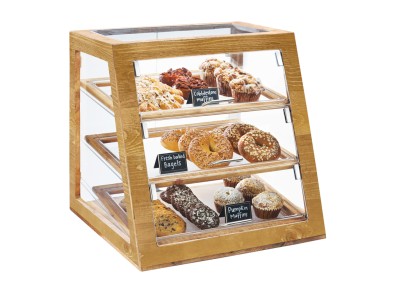 Madera Slanted Display Case