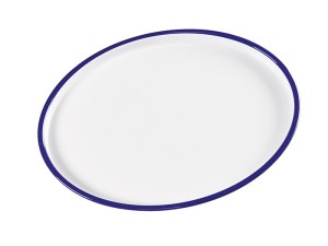 Enamelware 16" x 12"  Oval Melamine Serving Tray