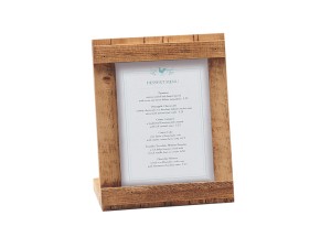 Madera 6 1/4" x 4" x 7 1/2" Sign Holder