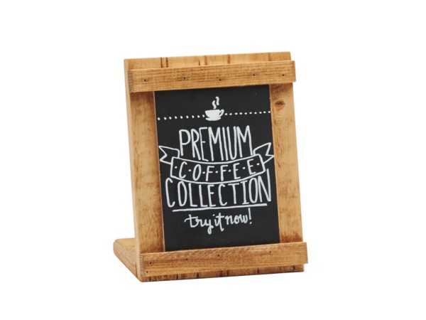 Madera Chalkboard Stand - 4" x 6"