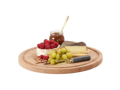 RoundOak Wood Serving Board - 15" x 1"