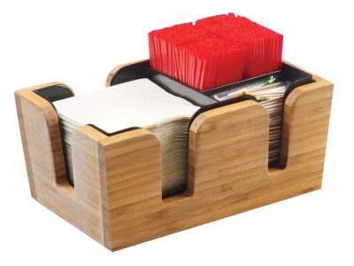 Bamboo Bar Caddy