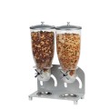 Turn N Serve Platinum 3.5 Liter Double Canister Cereal Dispenser