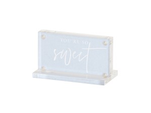 Clear Acrylic Cardholder-3.5x2