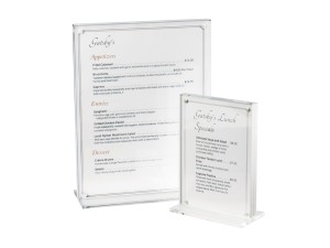 Clear Card Holder - 4" x 6"