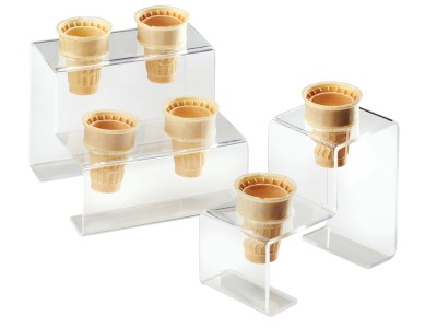 Acrylic Cone Holder 4 Holes