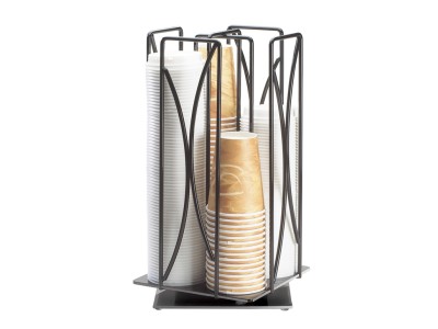 Iron Revolving Cup/Lid Organizer