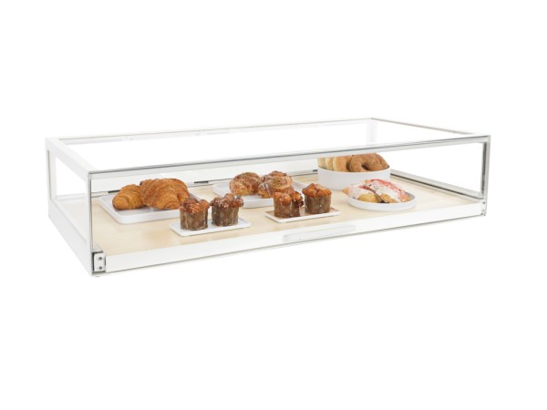 Blonde Bakery Case with Drawer