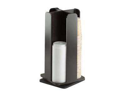 Midnight Revolving Cup/Lid Organizer