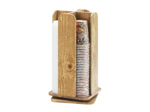 Madera Revolving Cup and Lid Organizer