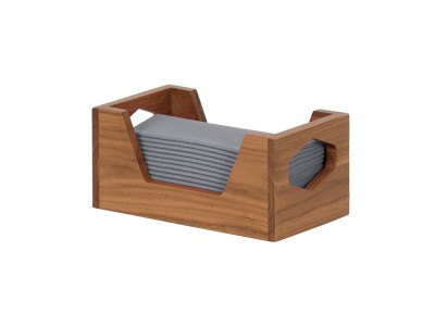 Sydney Napkin Holder -Walnut