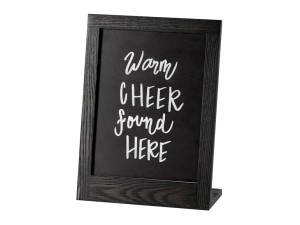 Cinderwood 4" x 6" Chalkboard Sign