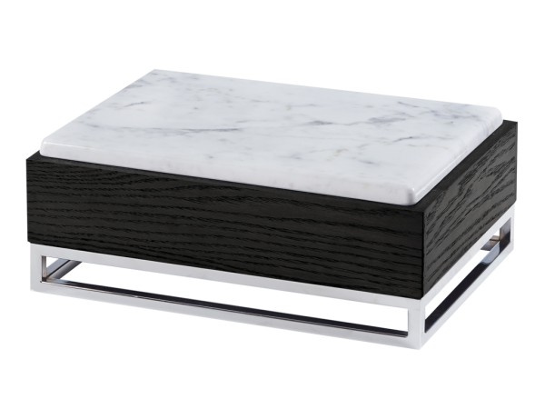 Cinderwood Riser with Melamine Marble Tray - 15" x 11" x 6 1/4"