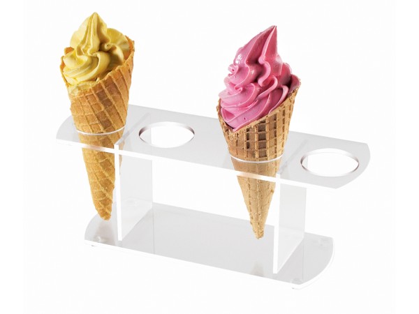 Acrylic Cone Holder - Rectangle