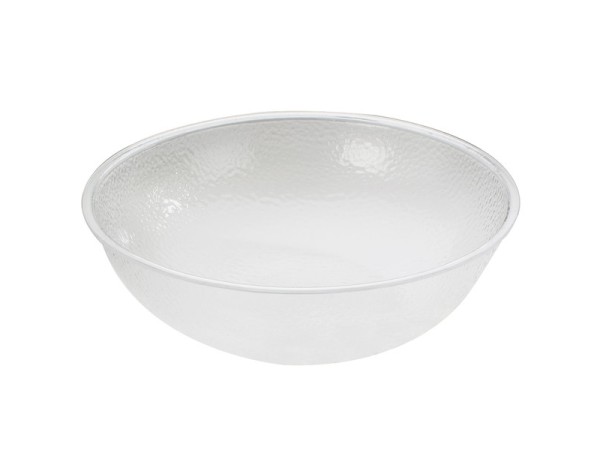 4 Qt. Clear Acrylic Pebble Salad Bowl