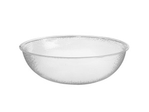 44 Qt. Clear Acrylic Pebble Salad Bowl