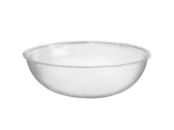 44 Qt. Clear Acrylic Pebble Salad Bowl