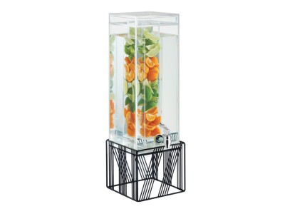 Portland Black  Beverage Dispenser with Infusion Chamber