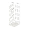 White Portland Vertical Cylinder Display