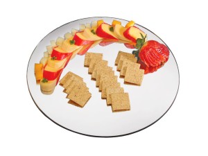 12" Round Mirror Tray