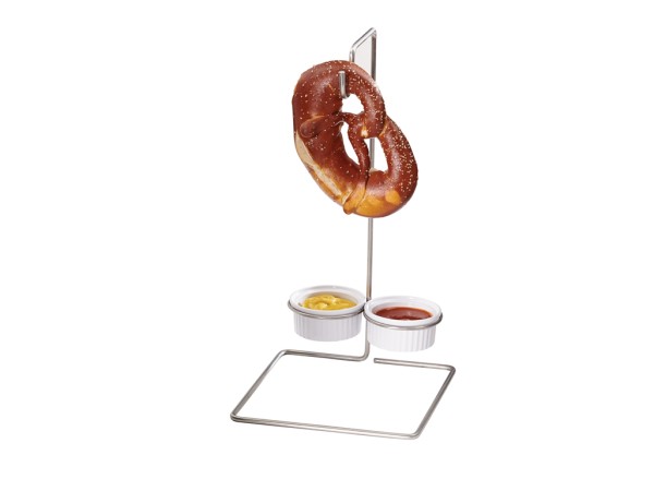 Single Pretzel Holder 6 1/2" x 7" x 12 1/2"