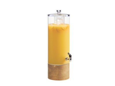 Madera 3 Gallon Round Beverage Dispenser with Ice Chamber
